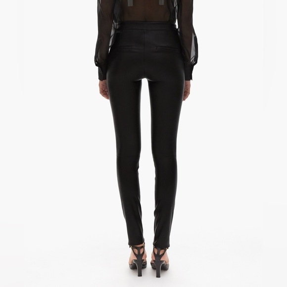Helmut Lang Leather Legging Pants (17) - Picture 3 of 8